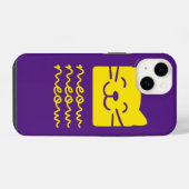 Meow iPhone Hülle (Rückseite (Horizontal))