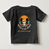 Meow Is My Mood Baby T-shirt (Rückseite)
