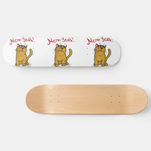 Meow-ja - Skateboard-Plattform Skateboard (Horizontal)