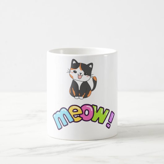 MEOW KAFFEETASSE (Mittel)
