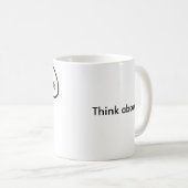 Meow-Katzen-Tasse Kaffeetasse (VorderseiteRechts)