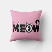 Meow Kissen (Rückseite)