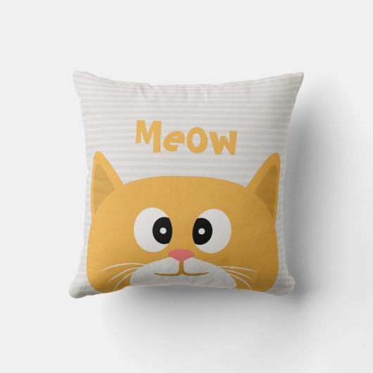 Meow Kissen (Rückseite)