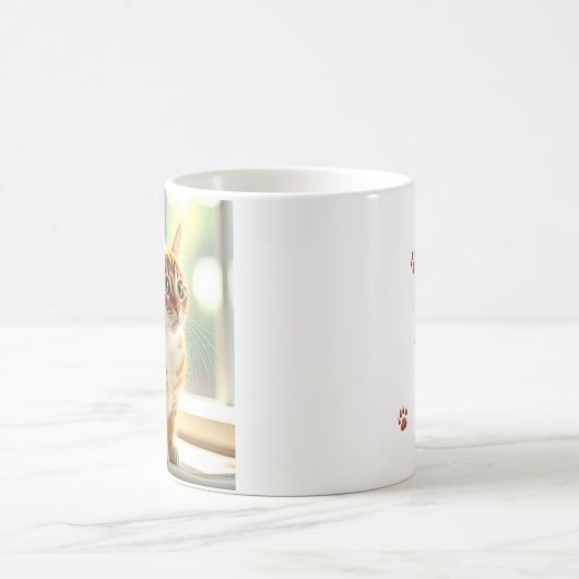 Meow Kitty Kaffeetasse (Mittel)