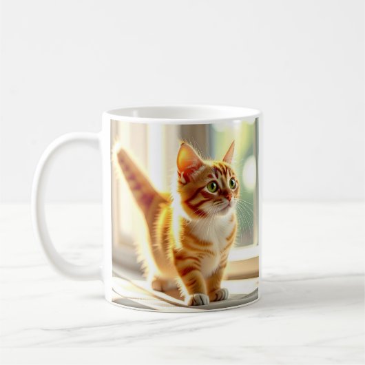 Meow Kitty Kaffeetasse (Links)