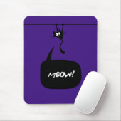 Meow Kitty lila mousepad 2 (Mit Mouse)