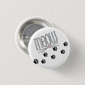 Meow ~ Knopf Button (Vorne & Hinten)