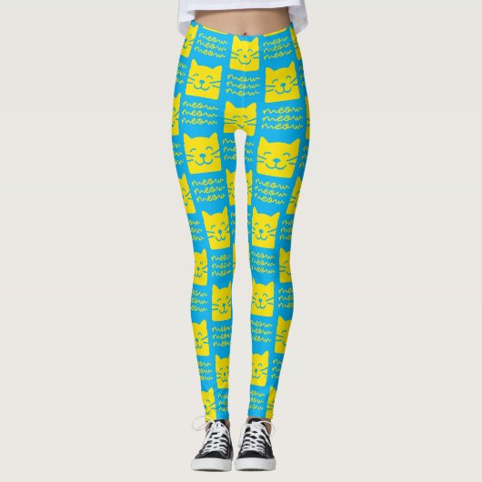 Meow Leggings (Vorderseite)