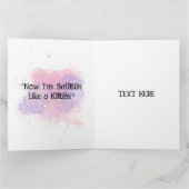 Meow Liebe Valentine Karte (Innenseite)