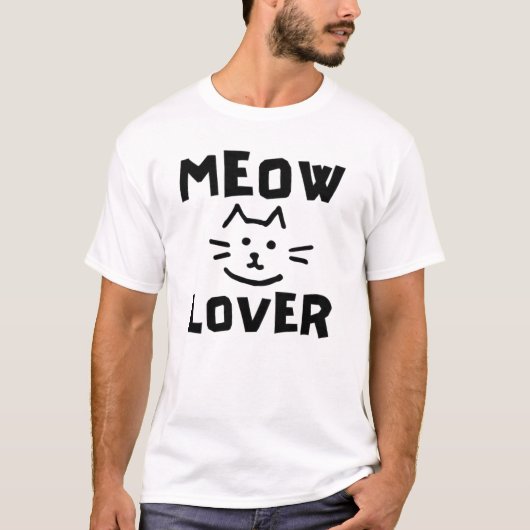 Meow Love T-Shirt (Vorderseite)