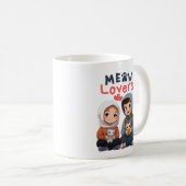 Meow Lovers Kaffeetasse (VorderseiteRechts)
