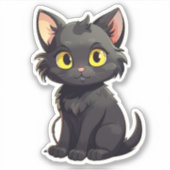 Meow Madness Aufkleber (Vorderseite)