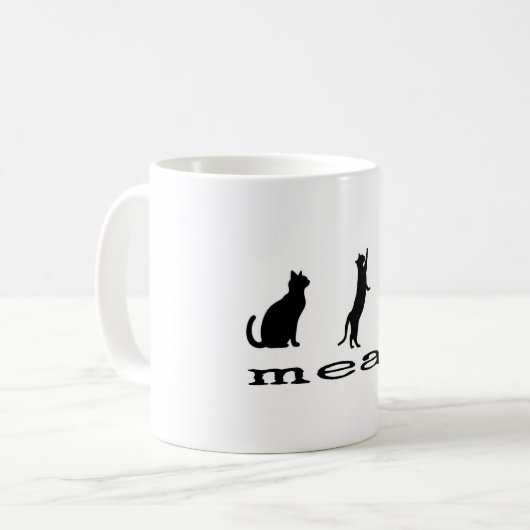 Meow Magic Kaffeetasse (Vorderseite Links)