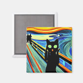 Meow Magnet (Vorderseite/Rückseite)