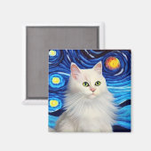 Meow Magnet (Vorderseite/Rückseite)