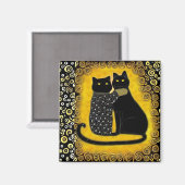 Meow Magnet (Vorderseite/Rückseite)