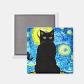 Meow Magnet (Vorderseite/Rückseite)