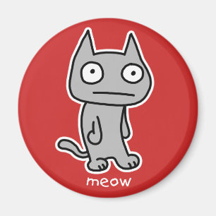 Meow-Magnet Magnet
