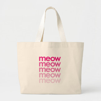 Meow Meow Meow Meow Jumbo Stoffbeutel