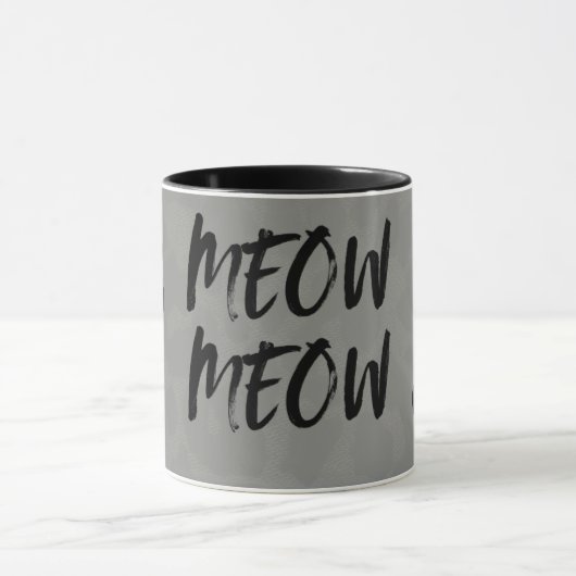 Meow Meow Paw Mug Tasse (Zentrum)