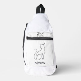 Meow – Minimalist Cat Crossbody Bag