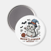 Meow Mischief Magnet (Vorderseite/Rückseite)