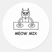 Meow Mix Sticker (Vorderseite)