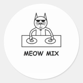 Meow Mix Sticker