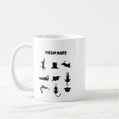 "Meow Mode" Funny Cat Tasse (Links)