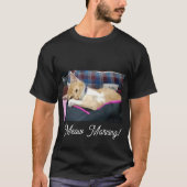 Meow Morning , Foto, Text, Backtext, austauschbar T-Shirt (Vorderseite)