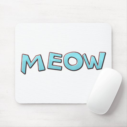 Meow Mousepad (Mit Mouse)