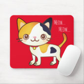 Meow Mousepad (Mit Mouse)