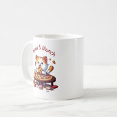 Meow & Munch Pizza Cat Mug Kaffeetasse (Vorderseite Links)