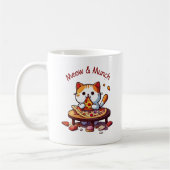 Meow & Munch Pizza Cat Mug Kaffeetasse (Links)