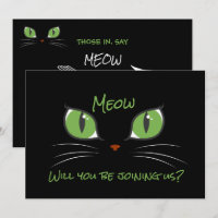 Meow Niedliche Katzenaugen Haustiere Party individ