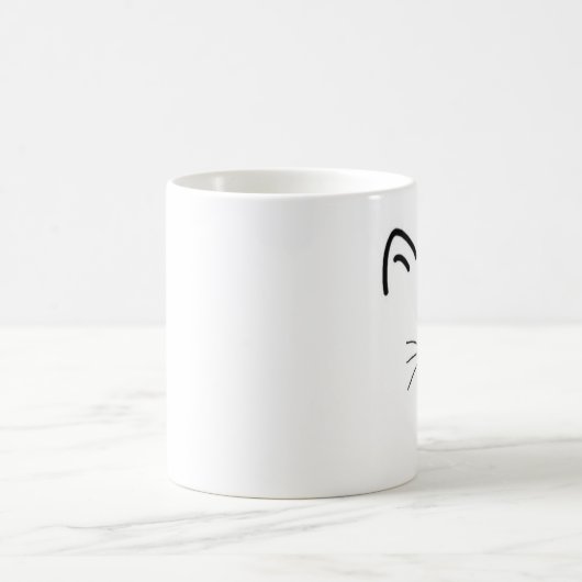 Meow--nificentkatzen-Tasse - linkshändig Kaffeetasse (Mittel)