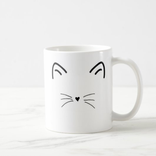 Meow--nificentkatzen-Tasse - linkshändig Kaffeetasse (Rechts)