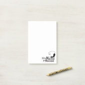 MEOW oder nie Cat Post-it® Notes Post-it Klebezettel (Auf Schreibtisch)