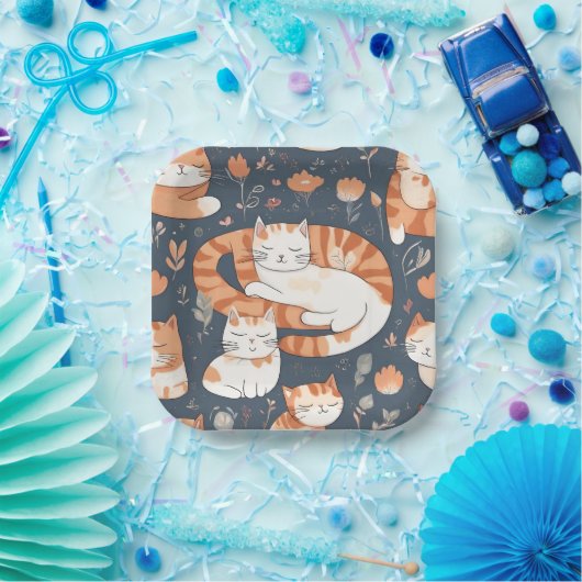 MeoW Papierplatte Pappteller (Party)