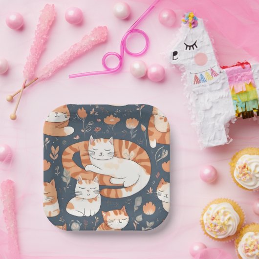 MeoW Papierplatte Pappteller (Party)