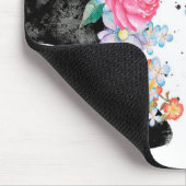 Meow Peeking Cat, Kitten Cat Lover Geschenkidee Mousepad (Ecke)