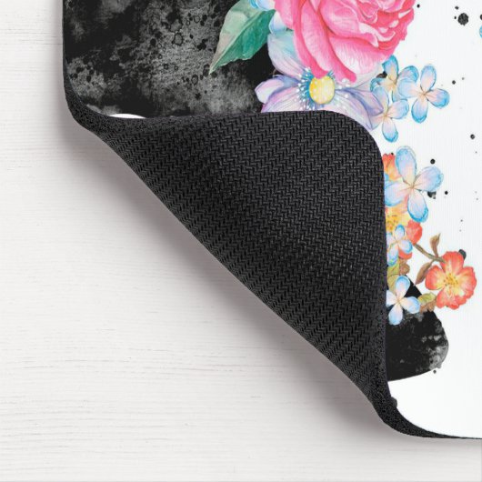 Meow Peeking Cat, Kitten Cat Lover Geschenkidee Mousepad (Ecke)