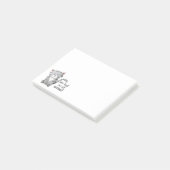 Meow Post-it Klebezettel (angewinkelt)
