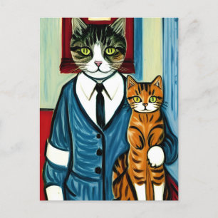 Meow Postcard Postkarte