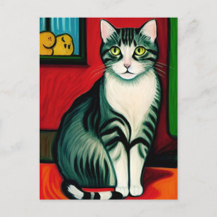 Meow Postcard Postkarte