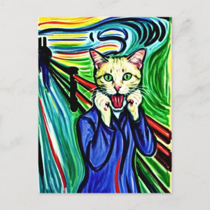 Meow Postcard Postkarte