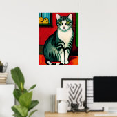 Meow Poster (Heimbüro)