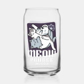 Meow Pounce Snuggle - Niedliche schlafende Katzen Dosenglas (Rückseite)
