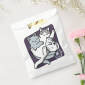 Meow Pounce Snuggle - Niedliche schlafende Katzen Geschenktütchen (Versiegelt)