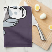 Meow Pounce Snuggle - Niedliche schlafende Katzen Geschirrtuch (Viertel Falte)